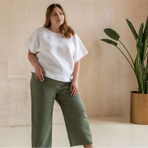 Linen Plus size pants only